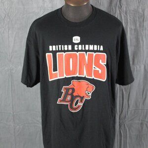 BC Lions Shirt - Big Graphic Classic Team Logo - Men's 2XL (NWT)